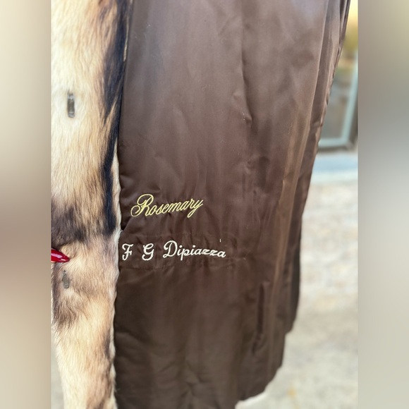 L/XL RARE German Sable Fitch Fur Swing Coat Maximilian Furs Modern Genuine Fur - Picture 13 of 14